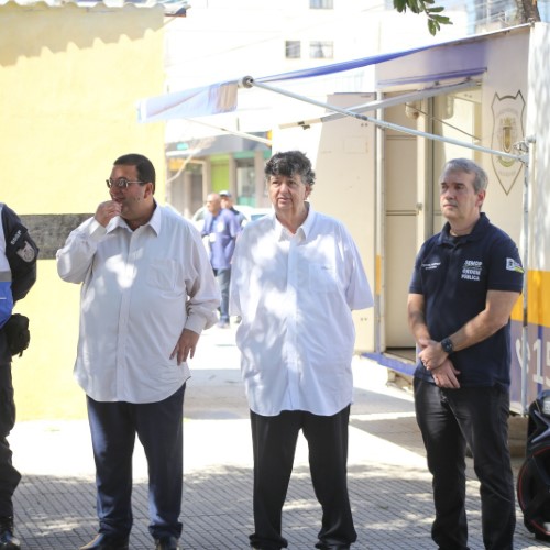 Posto móvel da Guarda Municipal de VR é inaugurado no Aterrado com atendimento 24 horas 